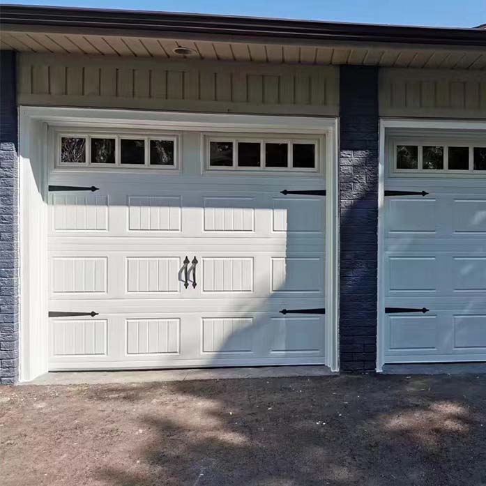 Customizable Residential and Commercial Steel Garage Doors in China