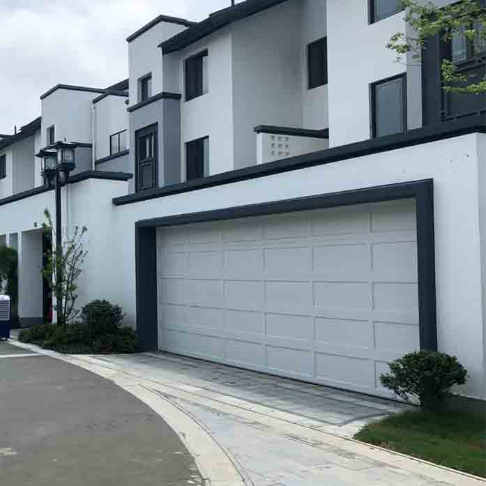 Fashion Electrical Aluminum sectional Garage Door / Sleek and Secure Remote Control Aluminum sectional Garage Door  for Every Home