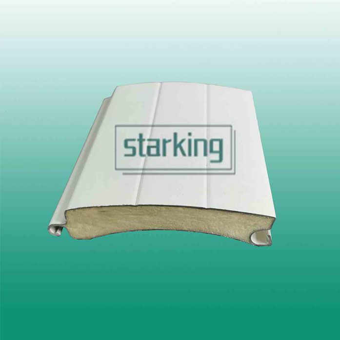 Material of Aluminum alloy Sense of luxury Insulated Roller Garage door for Warehouse or Residential Garage Door