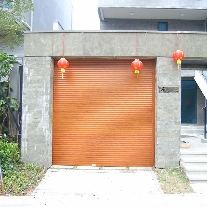 Material of Aluminum alloy Sense of luxury Insulated Roller Garage door for Warehouse or Residential Garage Door