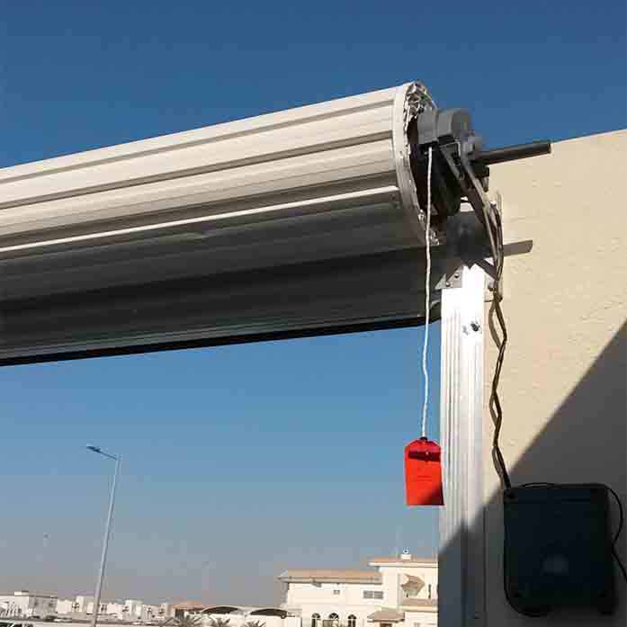 Premium Quality ISO and CE Certified Fast Roll up and Down Silent Australian Type Roller Door in China Fireproof Australian Roller Shutter Door with Low Price