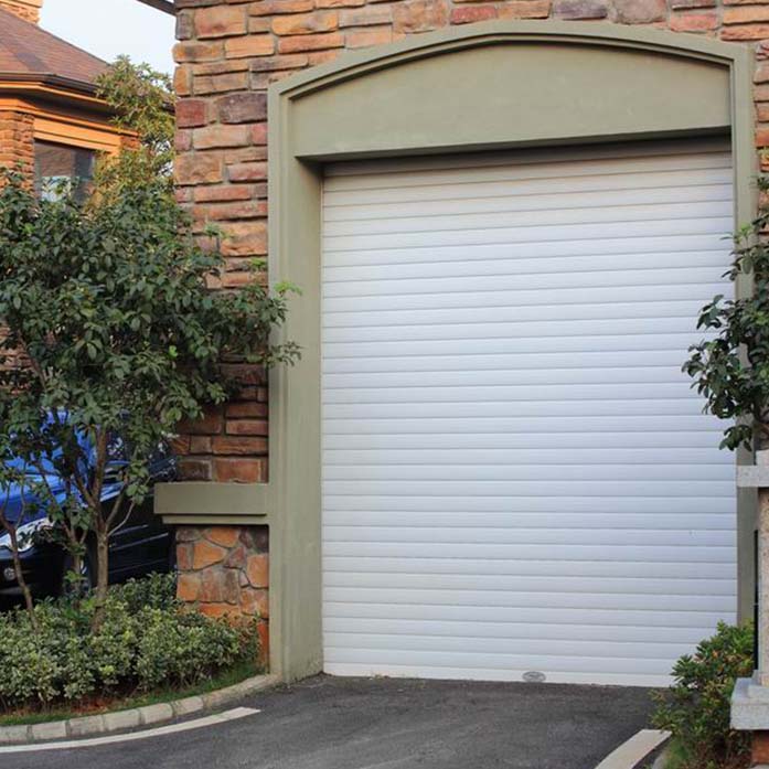 Motorized Automatic Aluminum Alloy Insulated Roller Overhead Garage door Manufacturer in Guangzhou