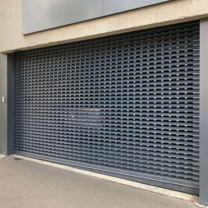 Industrial / Commercial / Residential Automatic Galvanized Steel Roller Shutter Electronic Steel Rolling door Automatic Steel Roll up Door Garage Door Industrial Door