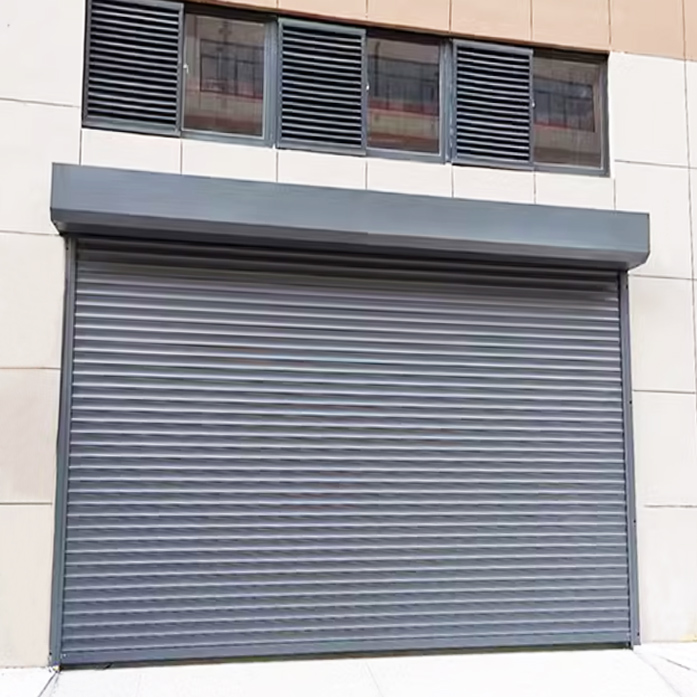 Industrial / Commercial / Residential Automatic Galvanized Steel Roller Shutter Electronic Steel Rolling door Automatic Steel Roll up Door Garage Door Industrial Door