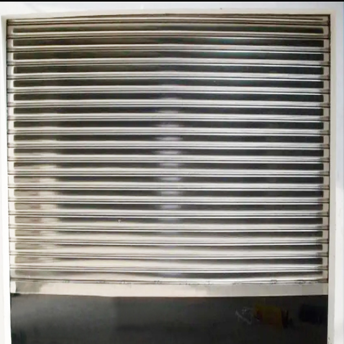 Heat Prevention Wind and rust resistant High Performance Roller Shutter Stainless Steel Shutter Door